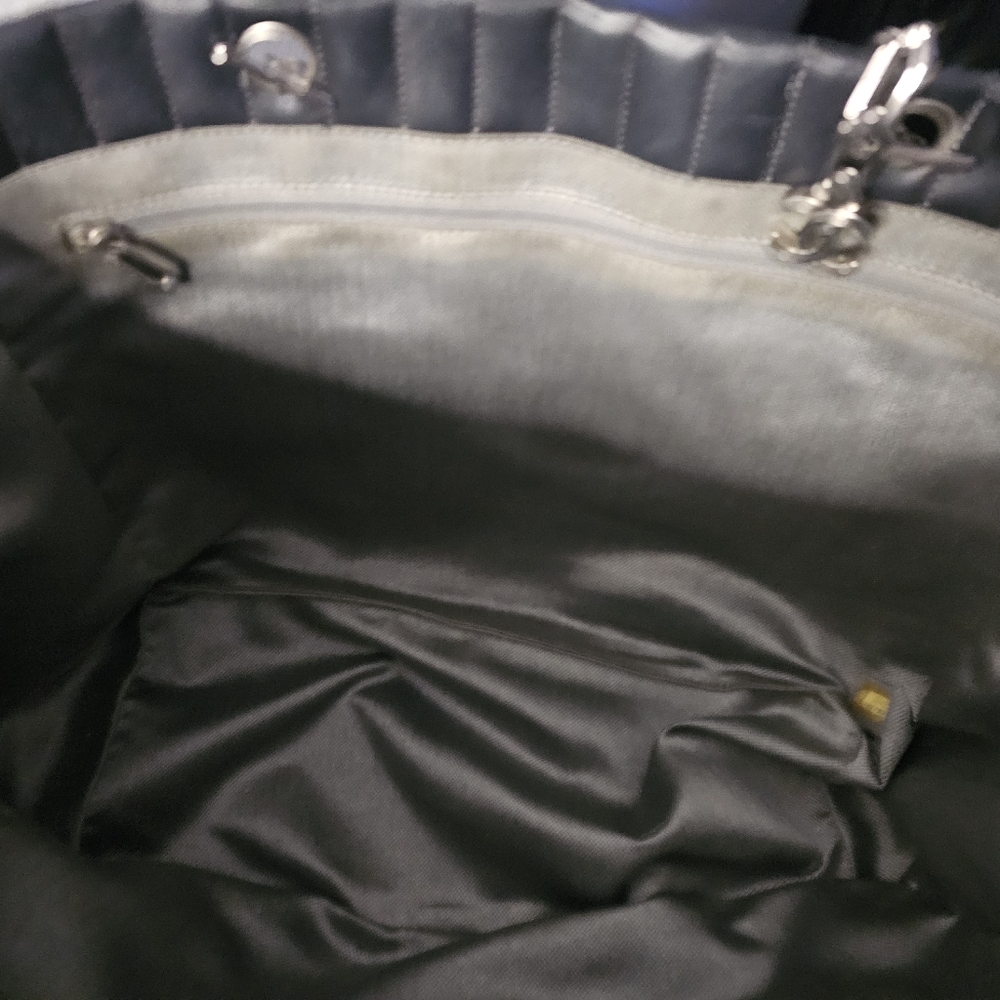 Chanel Black Mademoiselle Quilted Tote - Picture 5 of 6